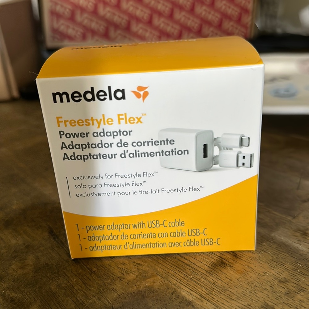 Medela freestyle flex power adapter NEW